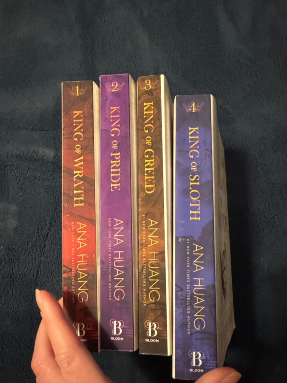 King of Wrath book series 1-4